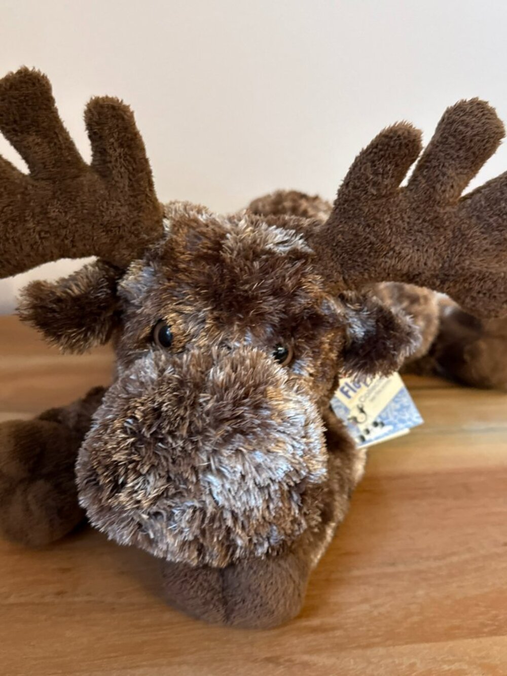 New Aurora World Flopsie MOOSE plush stuffed animal 2017  12" Moosey #06865 - Picture 16 of 16